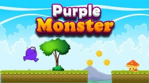 Lavender Creature Quest: Side-Scrolling Adventure