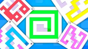 Grid Paint Path Puzzle