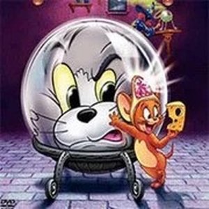 Cartoon Cat and Mouse Ring Pursuit