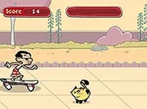 Mr. Bean: Skidding Online Game
