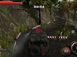 Mountain Path Truck Driver
