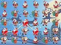 Matching Santa Puzzle