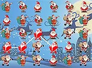 Matching Santa Puzzle Game