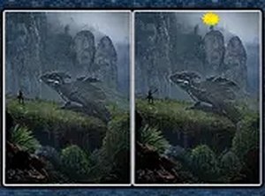 Forest 5 Differences Online Puzzle Game