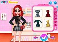 Trendy Plaid Fashion Dress Up