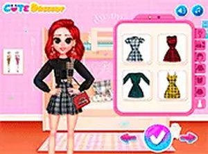 My Trendy Plaid Outfits Dress Up Game