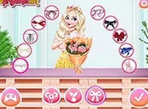 Princesses Florists Flower Arrangement Game