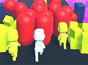 Human Race 3D Obstacle Course Game