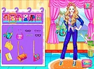 Cute Girl Job Interview Dress Up Game