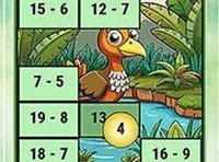 Bird Math Puzzle Game
