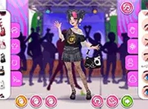 Teen Rockstar Dress Up Game