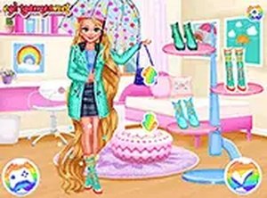 My Cool Rain Boots Dress Up Game
