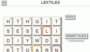 TileScramble Word Builder